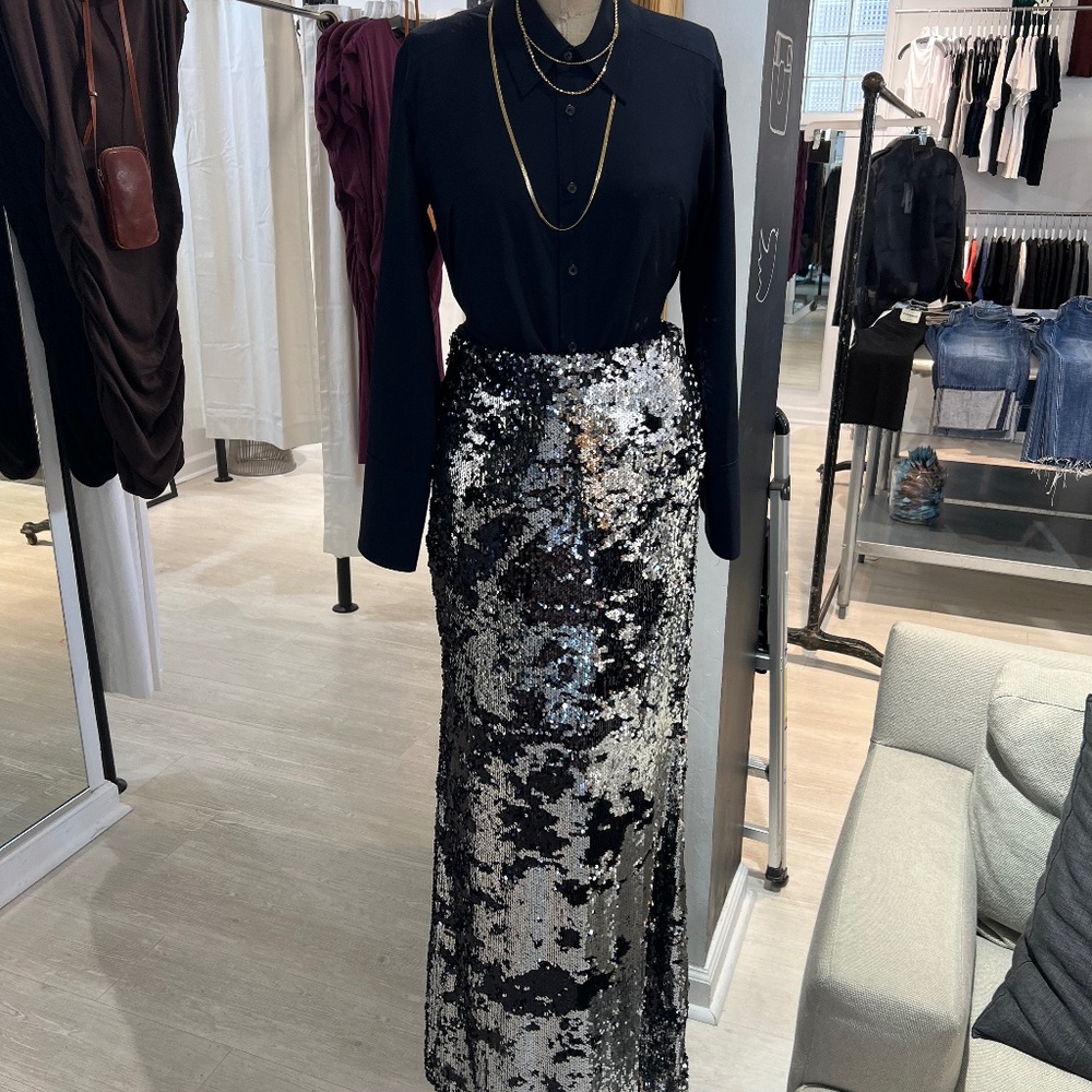 L’Agence Sequin skirt